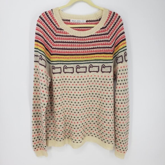 Woolrich Sweaters - Woolrich Vintage Sheep Fair Isle Sweater